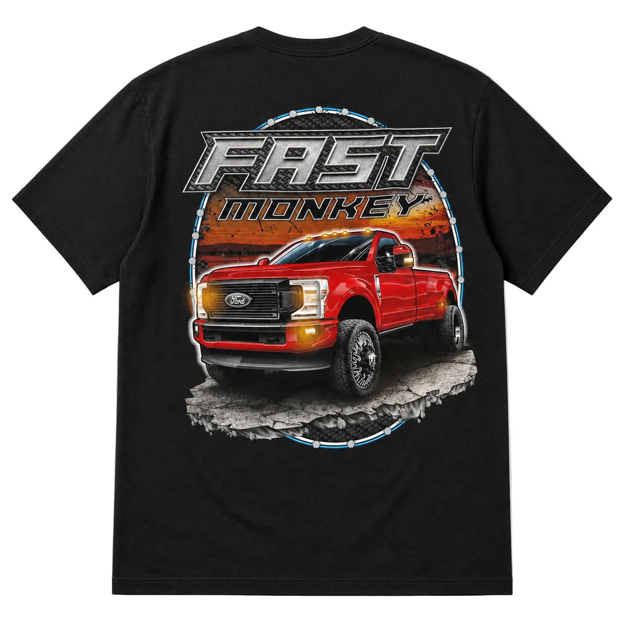 Red F350